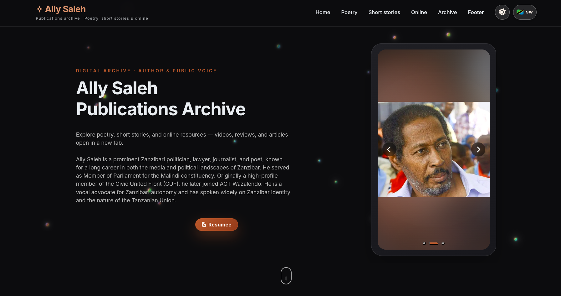 Ally Saleh Archive